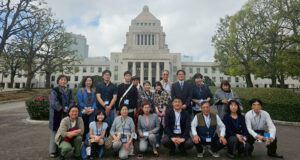 国会見学会記念撮影