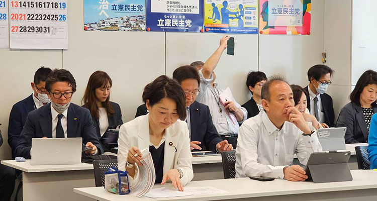 文部科学部門会議にて安藤じゅん子衆議院議員