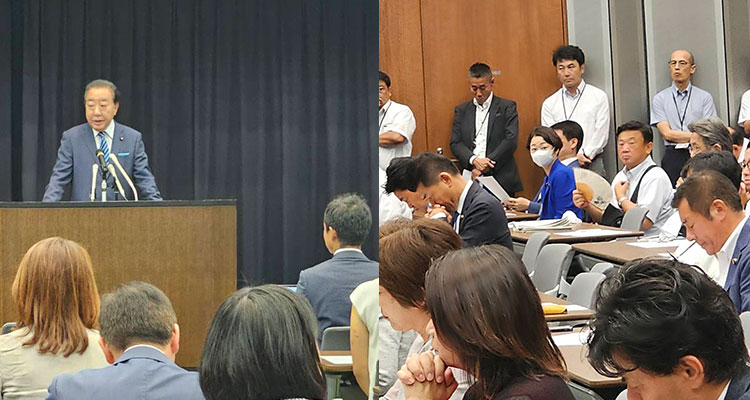 両院議員講談会にて安藤じゅん子衆議院議員