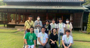 戸定邸にて安藤じゅん子衆議院議員