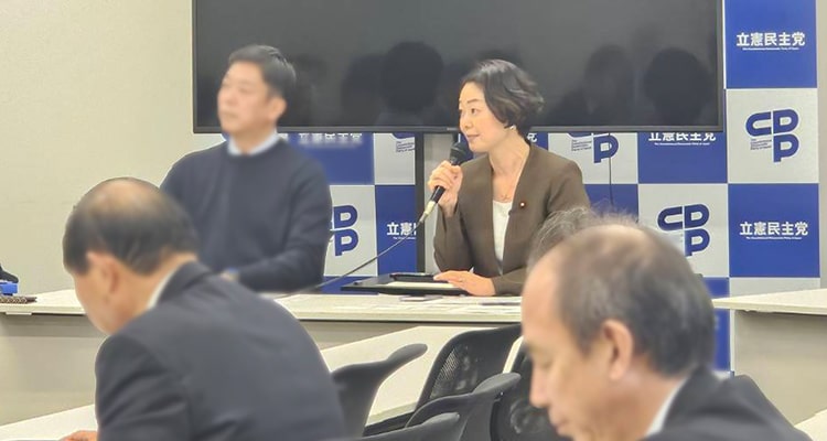 会派文部科学部門会議に参加する安藤じゅん子衆議院議員